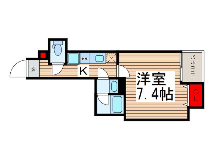 間取り図 グランカーサ上野入谷