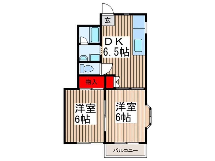 間取図 ホワイトベル