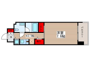 間取図 ニュ－シティアパ－トメンツ亀戸