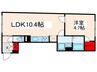 ウェルスクエア田端Ⅱ 1LDKの間取り