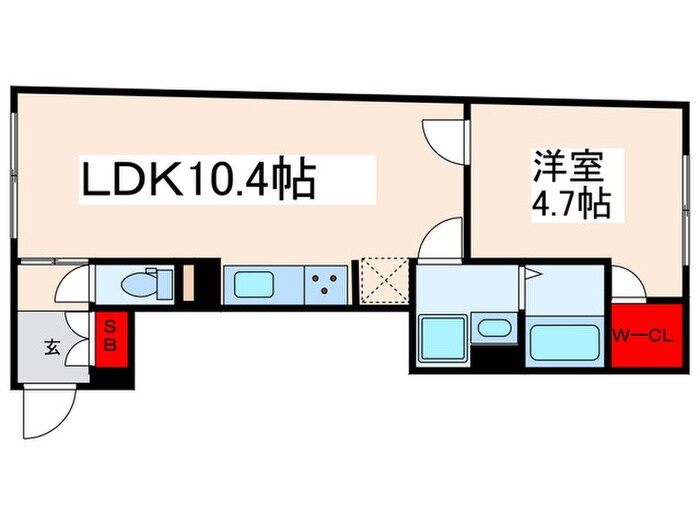 間取り図 ウェルスクエア田端Ⅱ