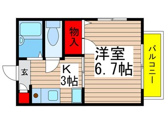 間取図 リステル本八幡