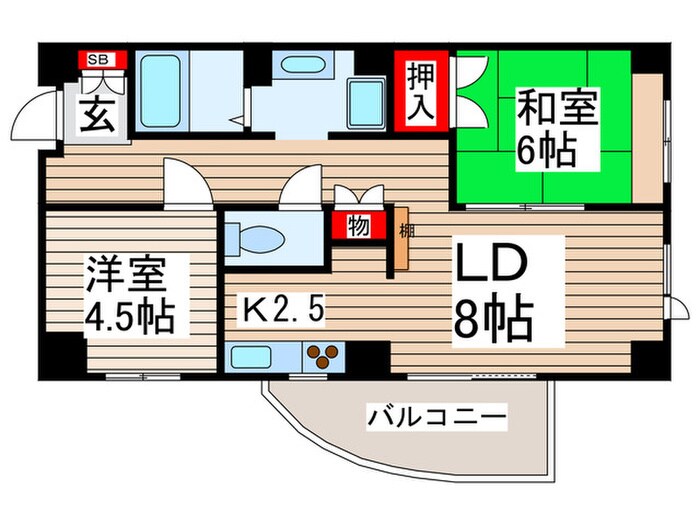 間取り図 ＫＩＲＡＫＵ２