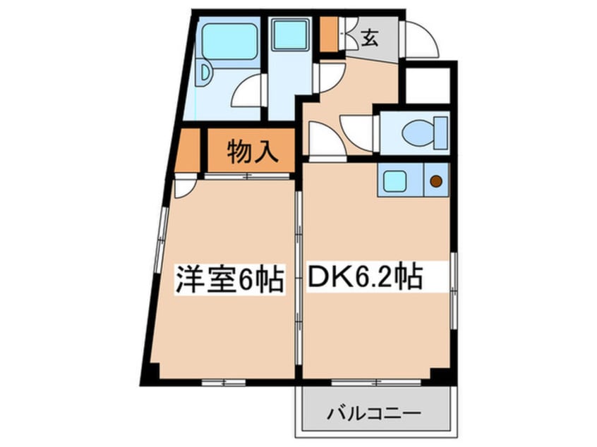 間取図 ライフプラザ調布