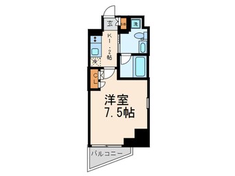 間取図 プラウドフラット浅草橋Ⅱ