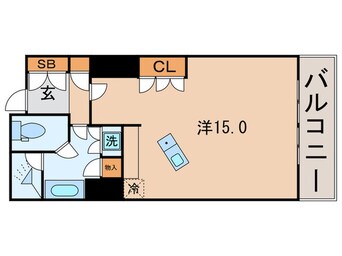 間取図 シティフロントタワー(805)