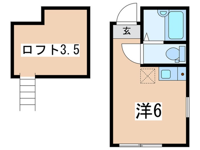 間取り図 ミーティア横浜西