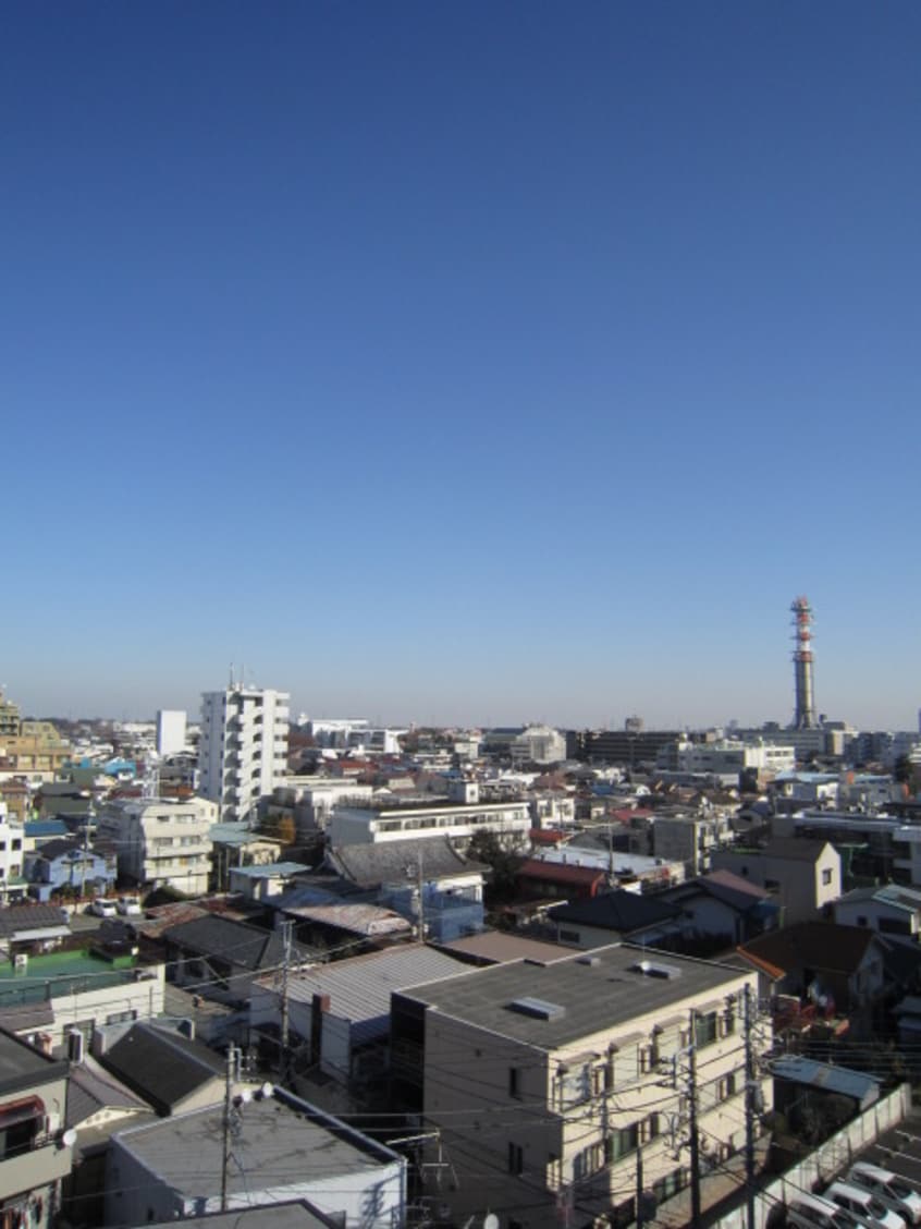 室内からの展望 プレステ－ジ立川