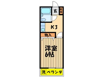 間取図 ユニバーサル用賀ハウス