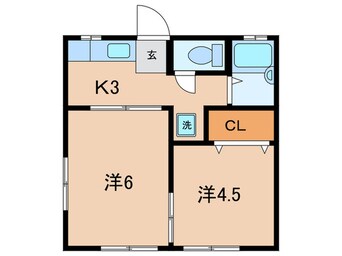 間取図 ベルグラン広沢