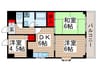 行徳アベニューマンション 3DKの間取り
