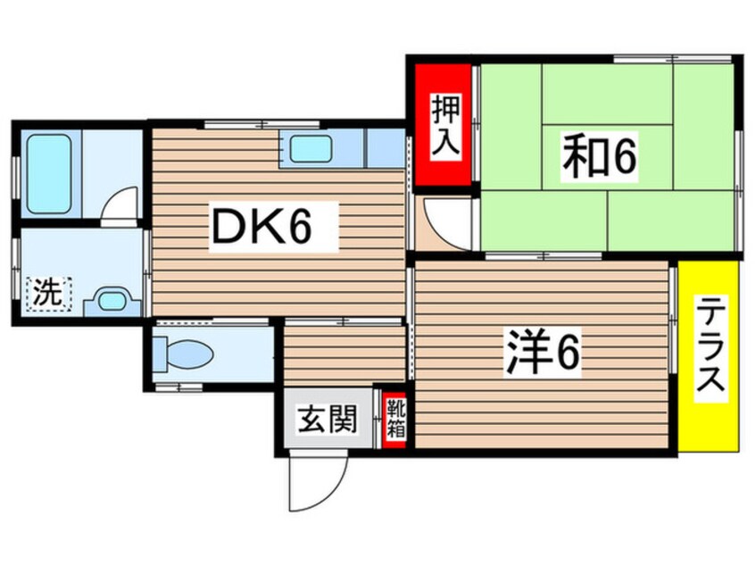 間取図 小宮ハイツ