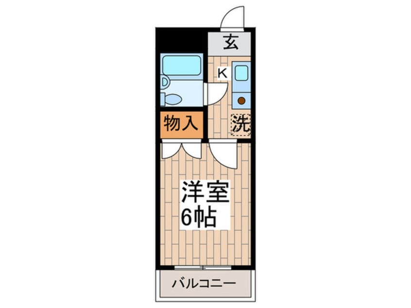 間取図 ＭＳハイツ