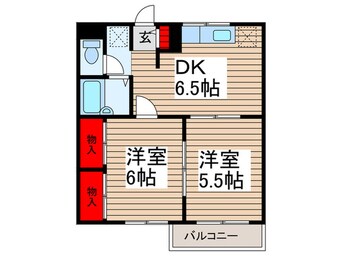 間取図 エステートピア政光１