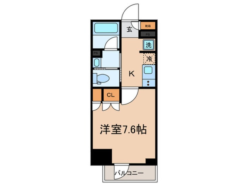 間取図 ジオエント本郷三丁目