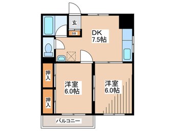 間取図 サンハイツ