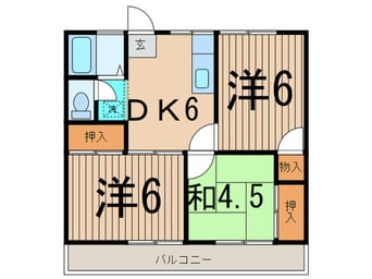 間取図 ロスピック葉山Ａ
