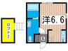 Gate Lagoon戸塚町 1Rの間取り