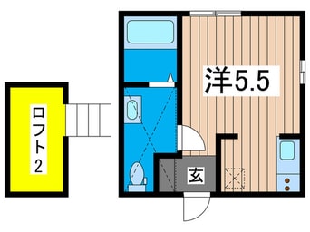 間取図 Gate Lagoon戸塚町