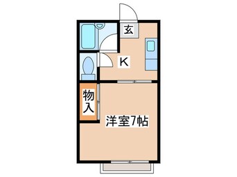 間取図 第3有山荘