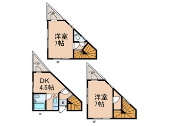 間取図 杉浦貸家