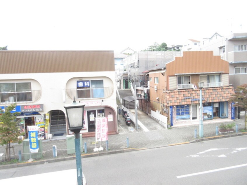 室内からの展望 大沢ビル