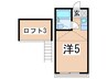 ステイトヴィラ藤が丘 1Rの間取り