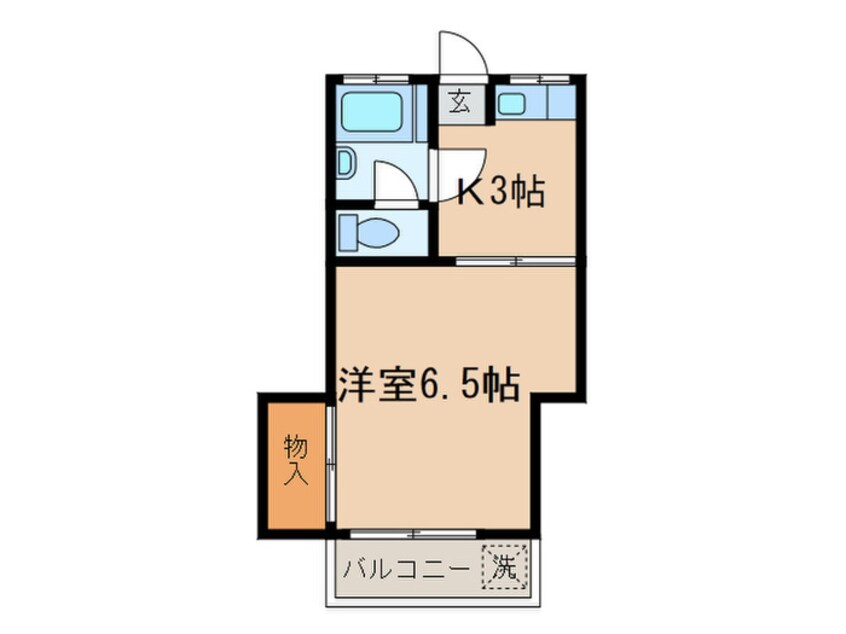 間取図 清澄アパ－ト