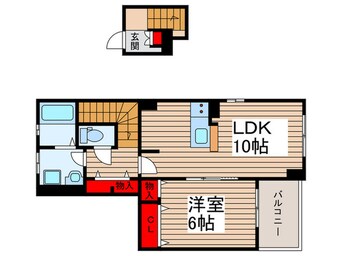 間取図 サニーコートD棟