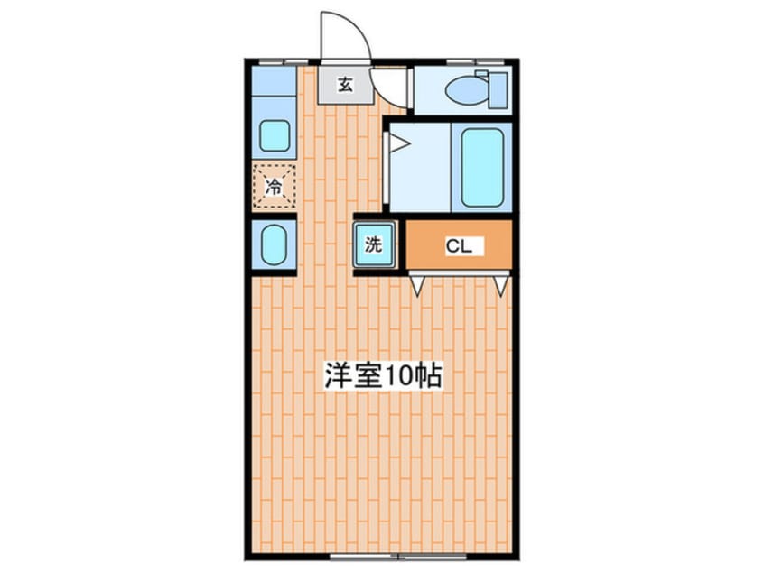 間取図 シェモア堀切