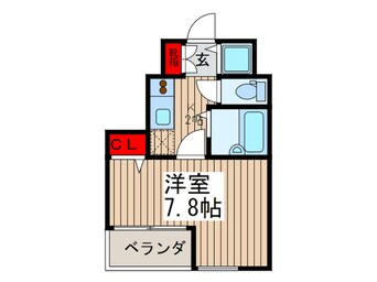 間取図 ガ－ラプレイス錦糸町