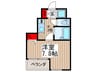 ガ－ラプレイス錦糸町 1Kの間取り