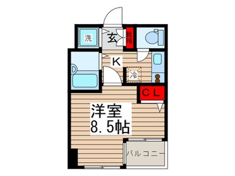 間取図 ガ－ラプレイス錦糸町