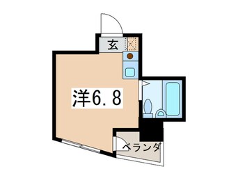 間取図 グリタァ六角橋