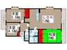 エスポワ－ルＴＩﾏﾝｼｮﾝ(305) 3LDKの間取り