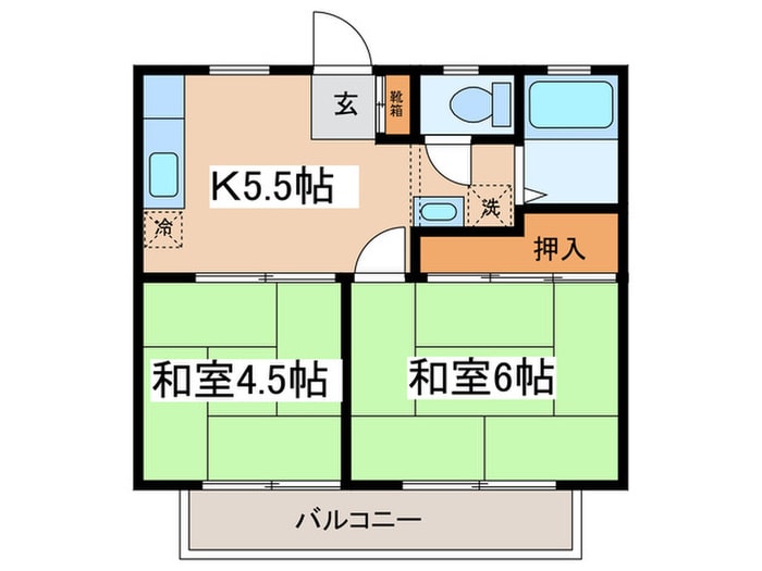 間取り図 パナハイツ光