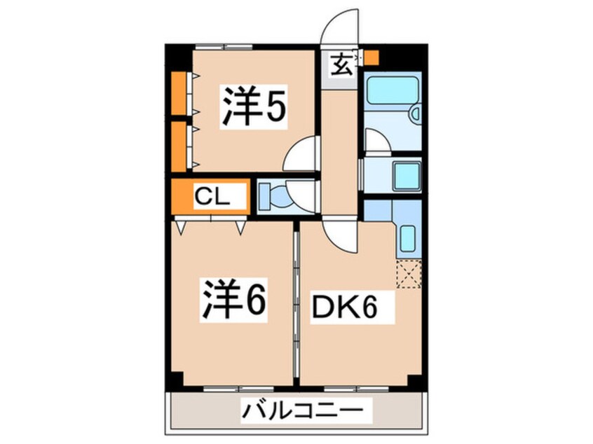 間取図 カ－サ　エステレ－ヤ