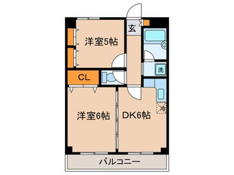 間取図 カ－サ　エステレ－ヤ