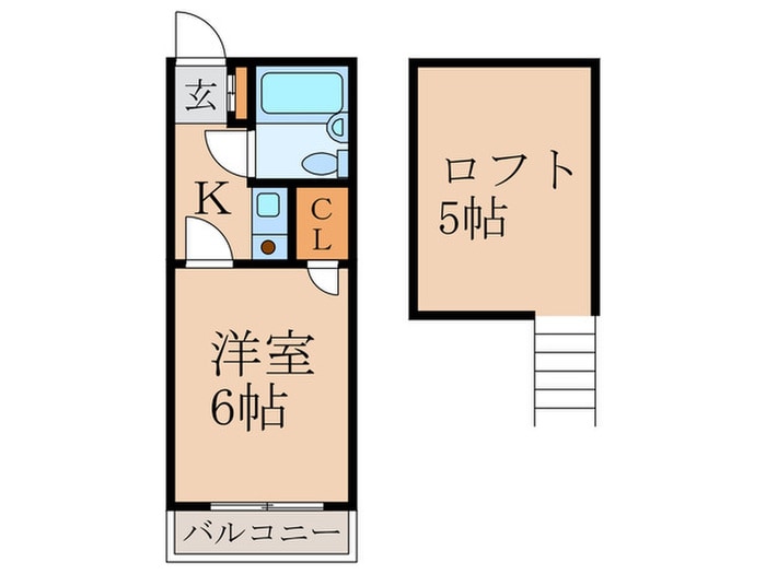 間取り図 ペンションハウスコスモス２１