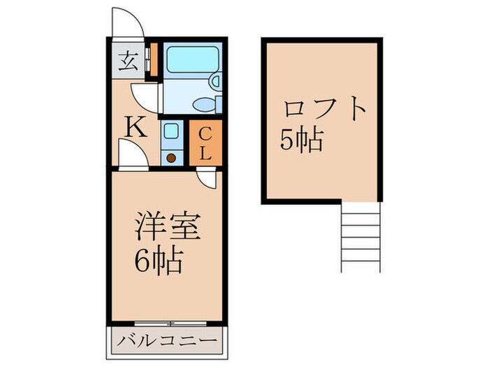 間取り図 ペンションハウスコスモス２１