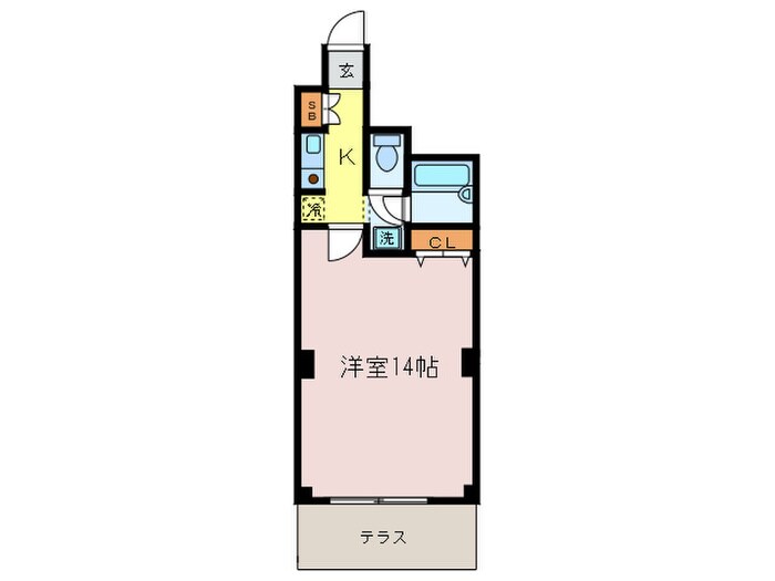 間取り図 ﾜｺｰ第2ﾏﾝｼｮﾝ