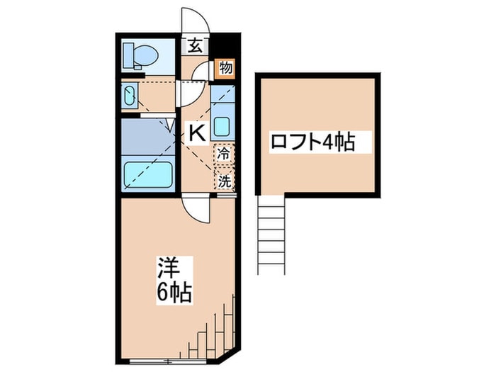 間取り図 ベルデ淵野辺