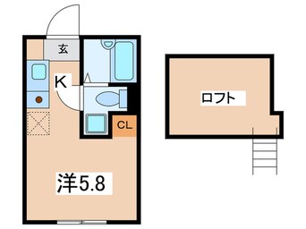 間取図 HERMIT　CRAB　HOUSE白幡上町Ⅲ