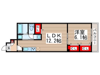 間取図 アムール橘