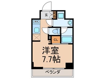 間取図 ルブリカント　アラカワ　ベース