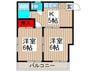 サンハイツ 2Kの間取り