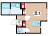 シェリール小岩 1Rの間取り
