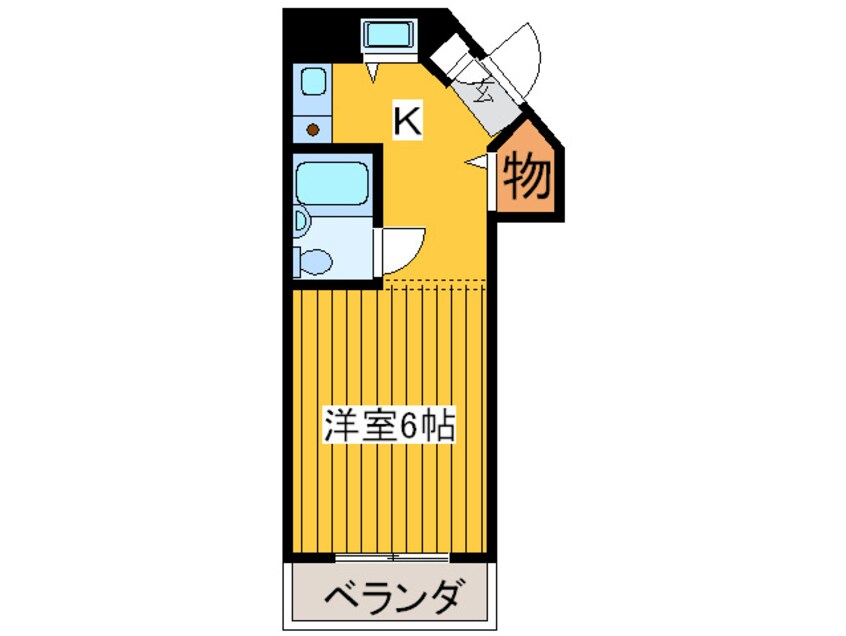 間取図 ジョイフル西荻窪二番館