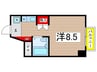 ドールハウス 1Rの間取り
