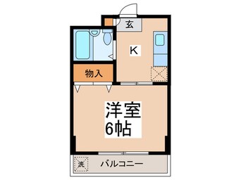 間取図 アブニ－ル大森